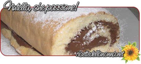 Rotolo alla nutella