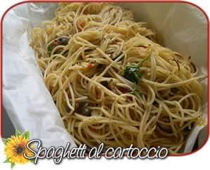 Spaghetti al cartoccio