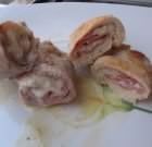Involtini di carne con mortadella e formaggio