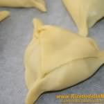 Panzerotti cicoria, salsiccia e provola Il panzerotto chiuso
