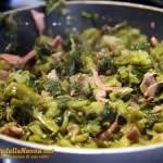 Strozzapreti broccoletti e prosciutto Strozzapreti broccoletti e prosciutto