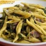 Strozzapreti broccoletti e prosciutto Strozzapreti broccoletti e prosciutto