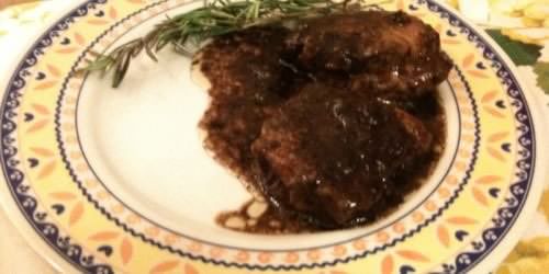 Filetto all'aceto balsamico