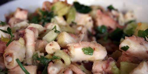 Ricetta insalata di polpo e patate
