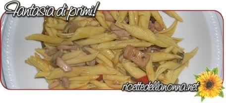 Ricetta trofie con seppie, carciofi e pachino Ricetta trofie con seppie, carciofi e pachino