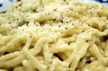 Tonnarelli cacio e pepe