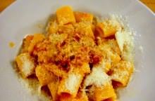 Rigatoni con la pagliata