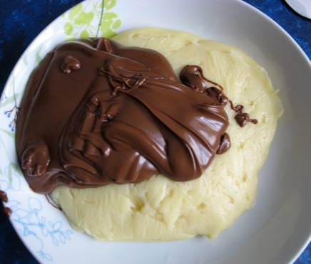 Aggiungere la nutella
