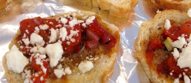 Bruschetta coi peperoni