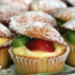 muffin crema frutta