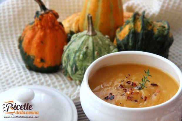 ricetta, crema di zucca, vellutato