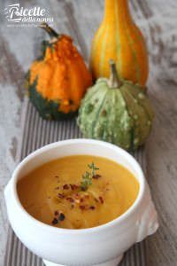 ricetta, crema di zucca, vellutato