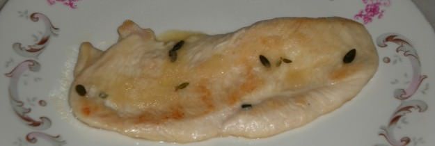 Petti di pollo alla mugnaia con mirto