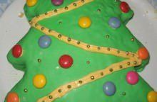 Torta albero di Natale