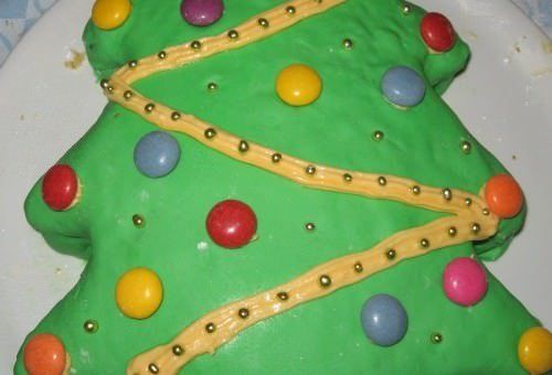 Torta albero di Natale
