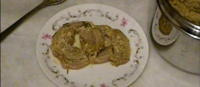 Arrosto di vitello al latte, panna e marsala