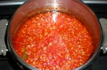 Il ragù con carni miste