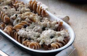 pasta al forno salsiccia e stracchino