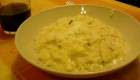 Risotto al gorgonzola con pere e noci