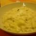 Risotto al gorgonzola con pere e noci.