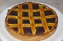 Torta pasquale di cioccolato e riso