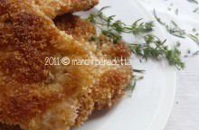 Cotolette di lonza superimpanate
