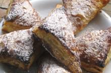 Sfogliatine di pera e cioccolato