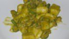 Gnocchi con vongole,zucchine e fiori