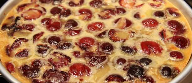 clafoutis ciliegie