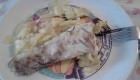 Pesce persico al forno con patate