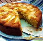 Torta di mele e marmellata di mandarino