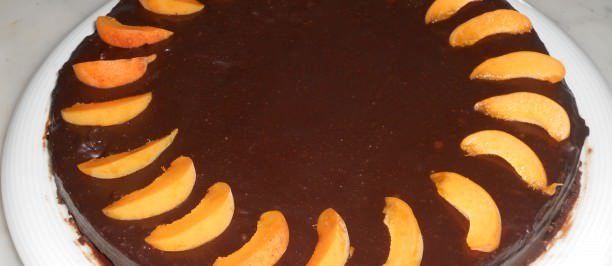 torta albicocche cioccolato