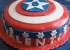 Torta Capitan America