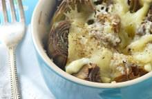Carciofi e patate in cocotte