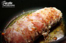 Polpettone della nonna ripieno con prosciutto cotto e sottiletta