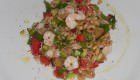 Insalata di farro e gamberi rosa