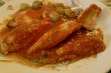 Filetti di gallinella alla pizzaiola