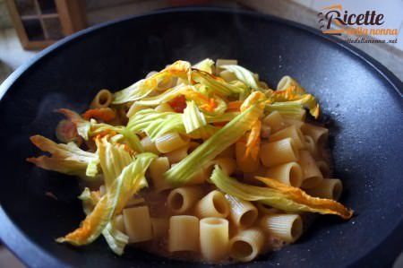 pesce spada fiori zucca bottarga