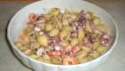 Conchiglie in insalata di mare