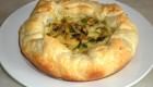 Torta salata con verdure grigliate