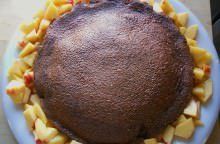 Torta di cioccolato e latte di riso