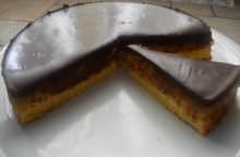 Torta di zucca, mele e cioccolato