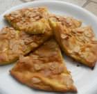 Frittata al forno di porri e mandorle