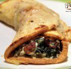 Cannelloni di frittata ripieni di spinaci e ricotta