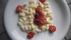 Gnocchetti con speck, stracchino e fontina