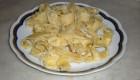 Pappardelle al forno con zucca, sesamo e ricotta salata