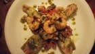 Insalata tiepida di mare con carciofi e verdure grigliate