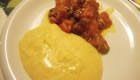 Coniglio in umido e polenta