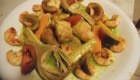 Insalata di mare con emulsione di prezzemolo