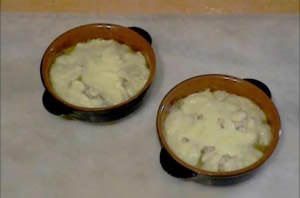 Sformatini di riso al curry filanti